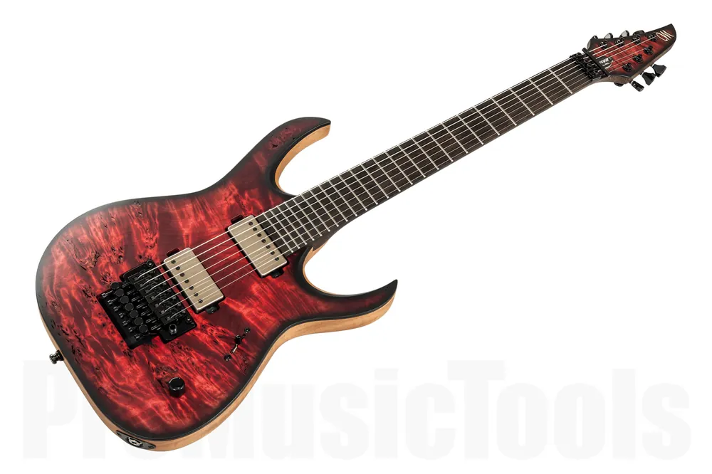 Super Prix Mayones Duvell 7 Elite PRO Custom Eye Poplar - Fire Dragon Raw
