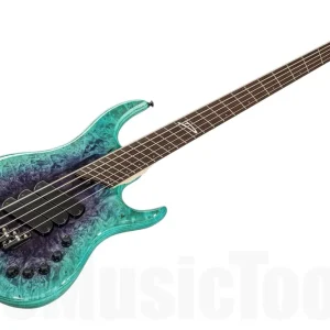 Prix Réduit Dingwall Z3 5 Custom Shop - Purple to Turquoise Reverseburst