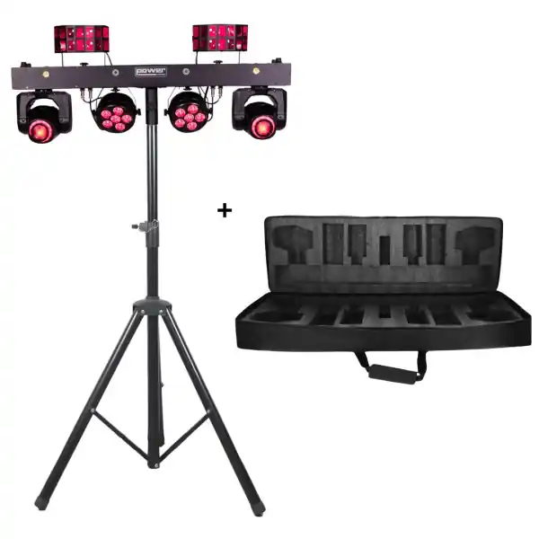 Power LightingPack ZANZI-BAR FX4 + pied STAND TBAR Satisfait Ou Remboursé