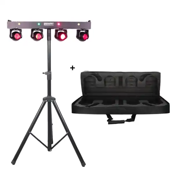 Power LightingPack ZANZI-BAR FX3 + pied STAND TBAR Soldes