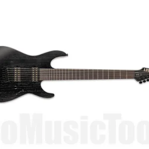 ESP Ltd AW-7 Baritone - Alex Wade Signature - Open Grain Black Satin Quantité Limitée