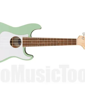 Fender Fullerton Strat Uke WN - White Pickguard - Surf Green Prix Choc