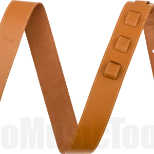 Fender 2" Essentials Leather Strap - Tan Soldes