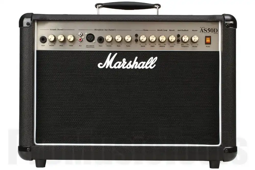 Marshall AS50D Black Acoustic Combo Limited Edition - b-stock Affaire À Saisir