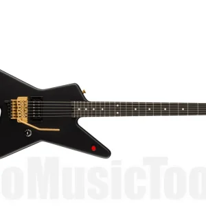 Paiement Sécurisé EVH Limited Edition Star EB - Stealth Black with Gold Hardware