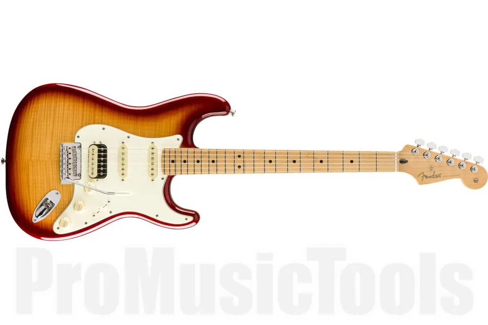 Meilleur Choix Fender Limited Edition Player Stratocaster HSS Plus Top MN - Sienna Sunburst