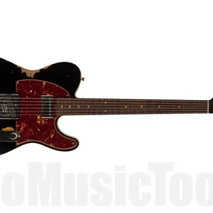 Fender Custom Shop 2023 LTD Reverse 1960 Tele Custom Heavy Relic - 3A RW - Aged Black over 3-Color Sunburst Dernière Chance