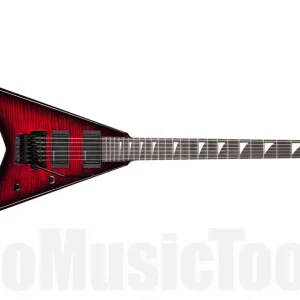 Offre Du Jour Jackson USA Signature Corey Beaulieu King V KV6 EB - Transparent Red Burst