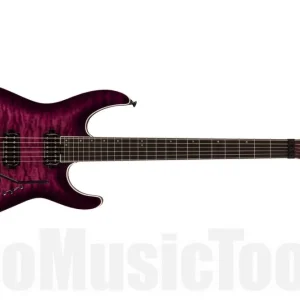 Jackson Pro Plus Series Dinky DKAQ EB - Transparent Purple Burst Commande En Gros