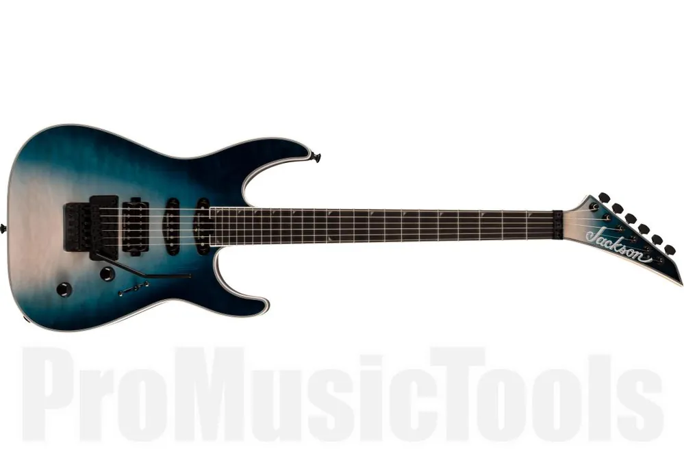 Offre Du Jour Jackson Pro Plus Series Soloist SLA3Q - Polar Burst - Ebony Fingerboard