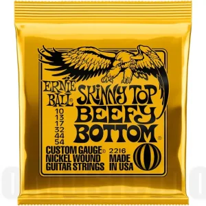Expédition Rapide Ernie Ball 2216 Slinky Nickel - Skinny Top Beefy Bottom .010 - .054