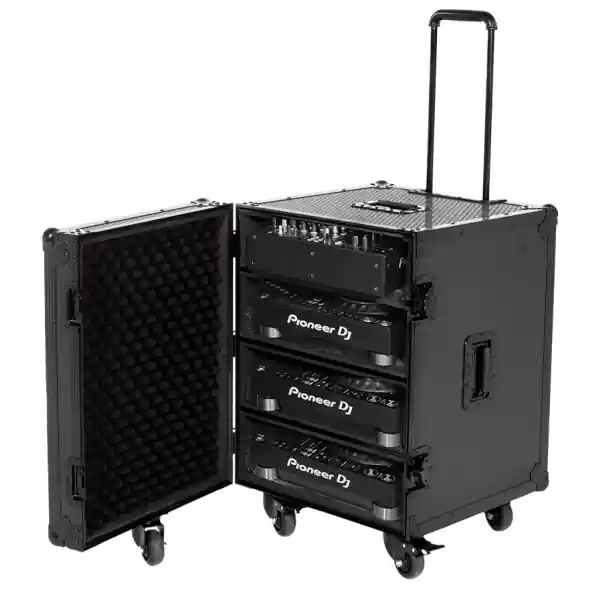Nouveauté UDGUltimate Flight Case 4 CDJ/ Mixer Black Plus - U91101BL