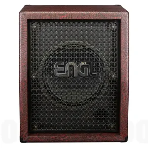 Engl Pro Cabinet 1x12" Slanted V30 E112VSB Custom Shop Red Snakeskin Meilleur Choix