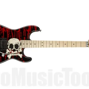 Charvel Warren DeMartini Signature Pro-Mod MN - Blood and Skull - b-stock Prix Choc