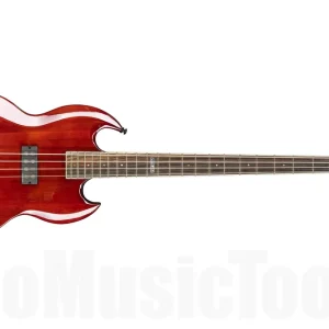 Top Vente ESP Ltd Viper 254 Bass STBC - See Thru Black Cherry