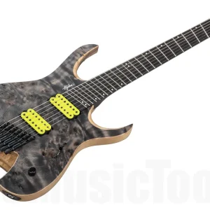 Offre Spéciale Mayones Hydra 7 Elite VF Custom Eye Poplar - Trans Black Raw