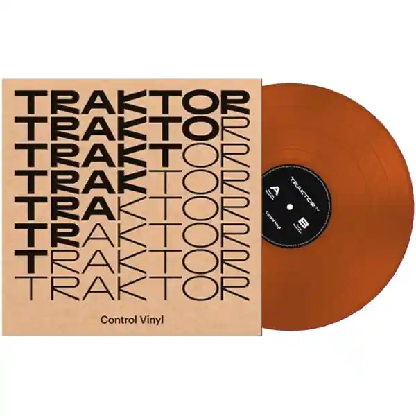 Meilleur Choix Native InstrumentsTRAKTOR SCRATCH VINYL MKII (ORANGE)