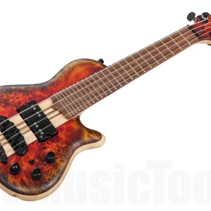Mayones Cali 4 Mini Bass Eye Poplar - Trans Red Fade Orange Out Matt Acheter Direct
