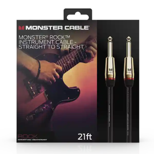 Monster CablePROLINK ROCK INSTRUMENT CABLE JACK MALE - JACK MALE (1.82m) Offre Limitée