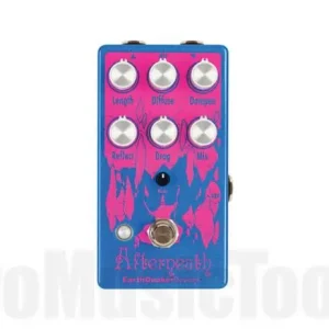 EarthQuaker Devices Afterneath V3 BM Custom - Lite Blue / Magenta - Enhanced Otherworldly Reverberator Bon Marché