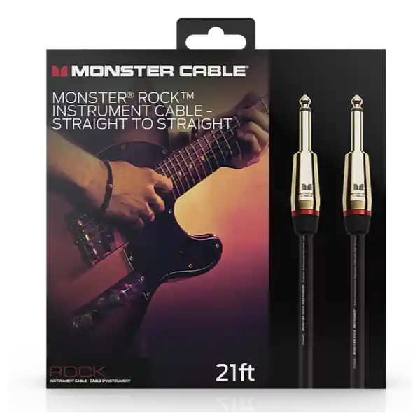 Monster CablePROLINK ROCK INSTRUMENT CABLE KACK MALE - JACH MALE (0,91m) Expédié Aujourd'hui