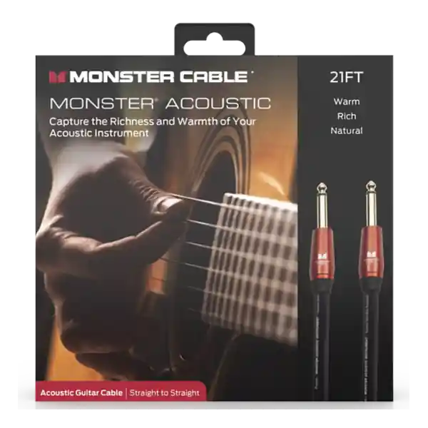 Monster CablePROLINK ACOUSTIC INSTRUMENT CABLE JACK MALE - JACK MALE (6.40m) Must-Have