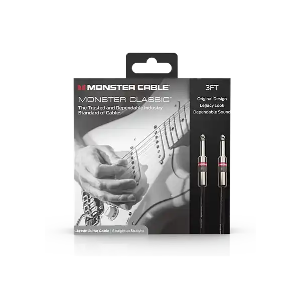 Prix Cassé Monster CablePROLINK MONSTER CLASSIC INSTRUMENT CABLE JACK MALE - JACK MALE (0.91m)