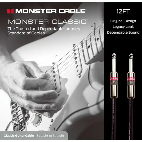 Remise Monster CablePROLINK MONSTER CLASSIC INSTRUMENT CABLE JACK MALE - JACK MALE (1.82m)