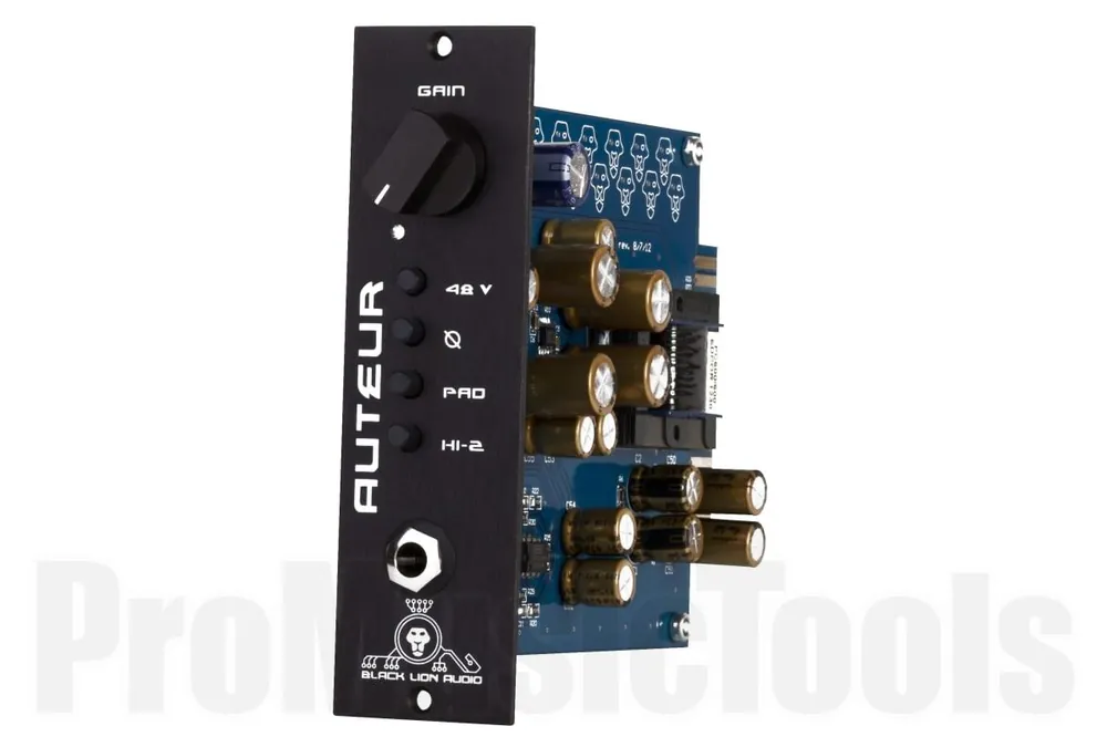 Achat Immédiat Black Lion Audio Auteur MKII 500 - Preamp for API 500 series