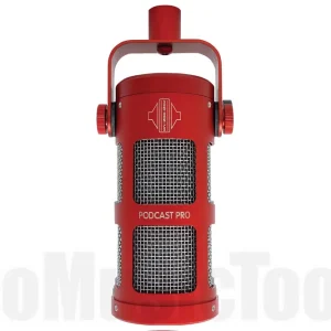 Commander Maintenant Sontronics PODCAST PRO Red