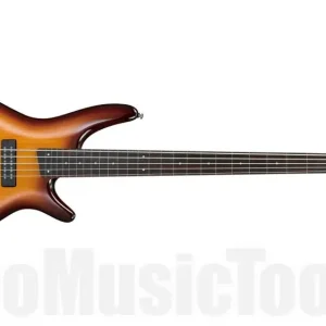 Authentique Ibanez SR375EF BBT - Brown Burst - Fretless