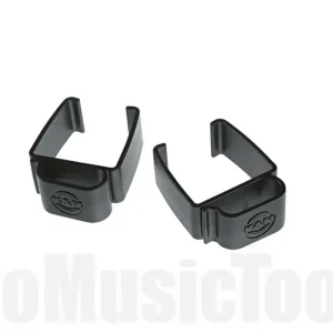 K&M 18809 Cable clamp for Omega - Black Must-Have