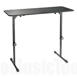 K&M 12160 DJ Desk - Black Nouveauté