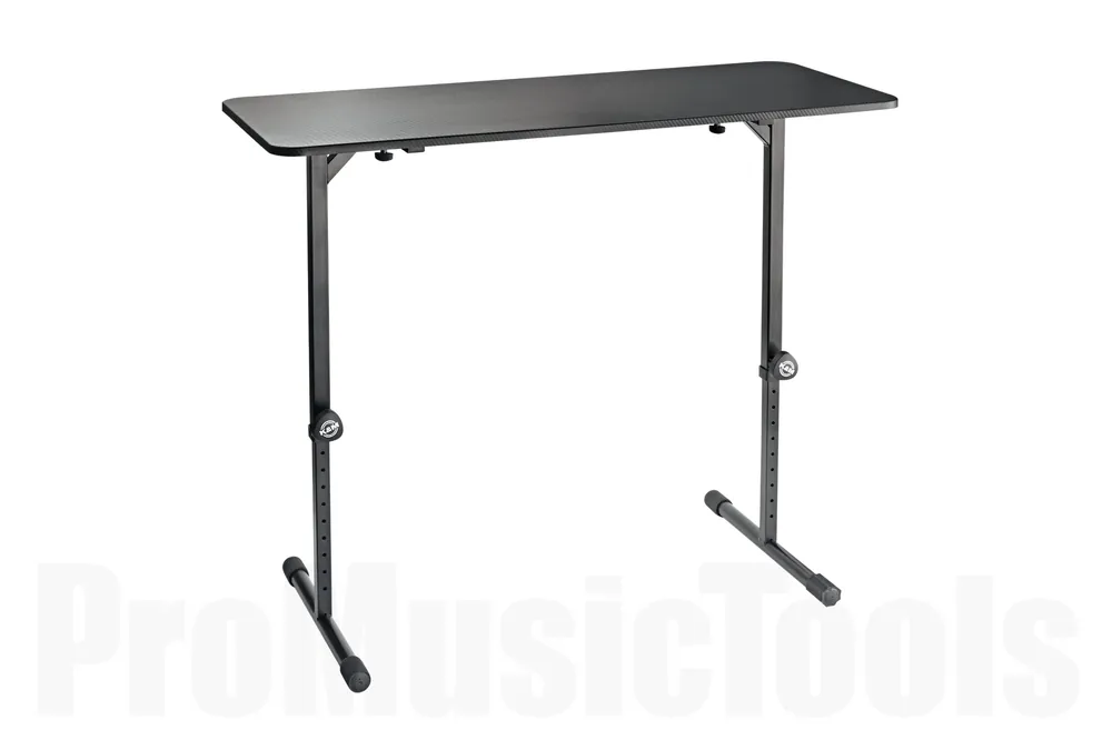 K&M 12160 DJ Desk - Black Nouveauté