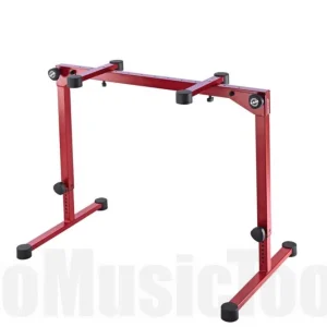 K&M 18820 Table-style keyboard stand Omega Pro - Ruby Red Acheter Direct