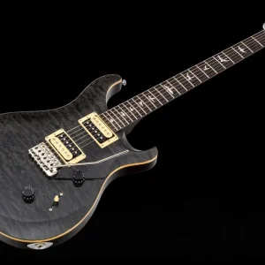 Populaire PRS SE Custom 24 Quilted Top GBQ - Grey Black