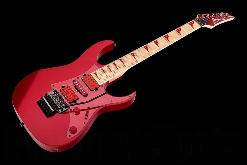 Dernier Modèle Ibanez RG770DX RR Reissue - Ruby Red w/ DiMarzio Pickups