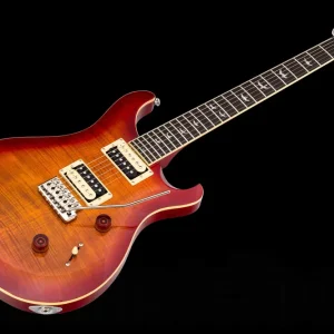 Authentique PRS SE Custom 24 30th Anniversary Flame Top CS - Cherry Sunburst
