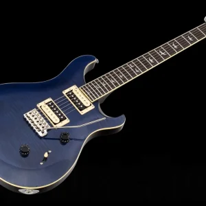 Super Prix PRS SE Custom 24 30th Anniversary Flame Top WB - Whale Blue