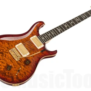 PRS USA Custom 22 Trem Artist Package DS - Dark Cherry Sunburst - 1-pc Quilt Top Remise