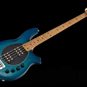 Dernière Chance Music Man USA Bongo 4 HH NB - PDN Neptune Blue Roasted Neck Limited Edition MN PV
