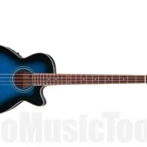 Quantité Limitée Ibanez AEGB20E TBS - Transparent Blue Sunburst - demo