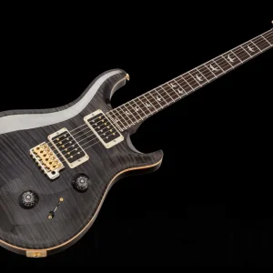 Promotion PRS USA Custom 24 10-Top GB - Grey Black - Stain Flame Maple Neck Limited Edition