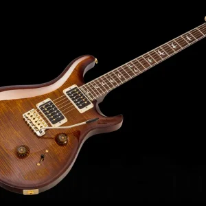Nouvelle Collection PRS USA Custom 24 10-Top BW - Black Gold Wraparound Burst - Stain Flame Maple Neck Limited Edition