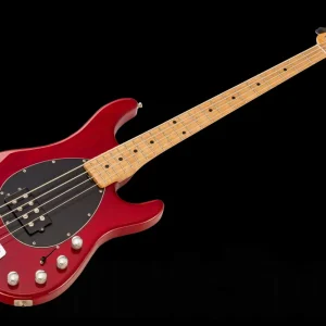 Music Man USA Sterling 4 TR - Translucent Red MN Birdseye Commander Maintenant
