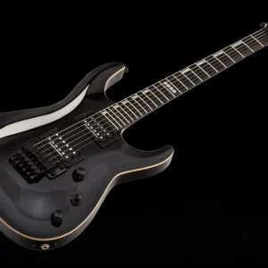 ESP E-II Horizon FR BK - Black w/ 3+3 headstock Retour Gratuit