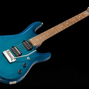 Commande En Gros Music Man USA John Petrucci JP6 NB - PDN Neptune Blue Roasted Neck Limited Edition MN JP Inlays