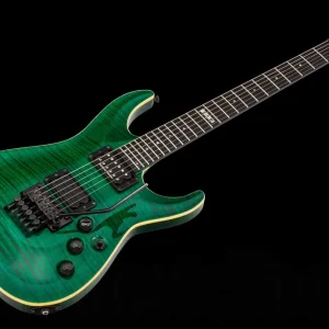 ESP Horizon FR STG - See Thru Green - Custom Shop Prix Choc