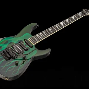 Jackson USA Soloist SL1 GGF - Green Ghost Flames Paiement Sécurisé