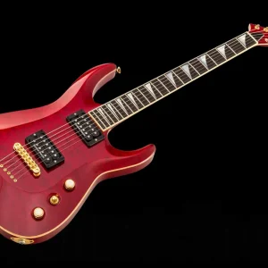 Jackson USA Soloist SLATQH - Transparent Red Livraison Express